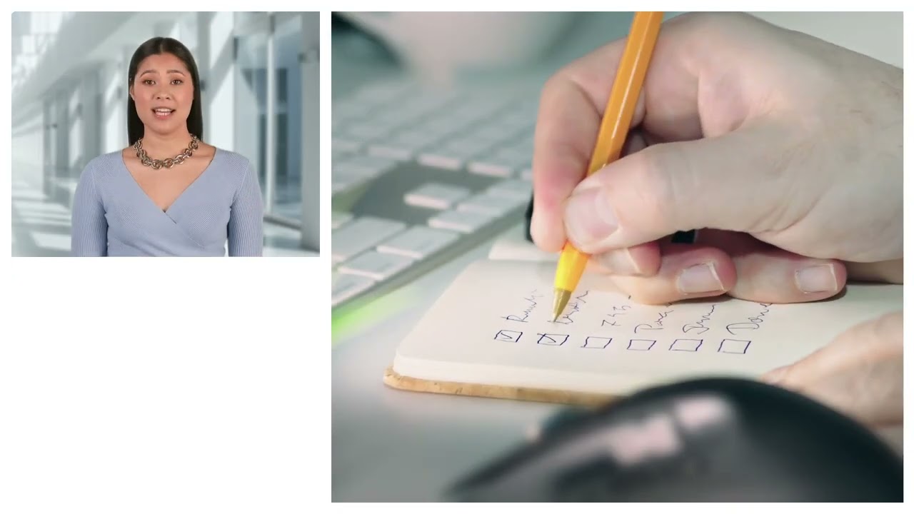 AI generated course video