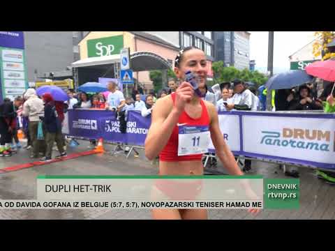 Elzan Bibić i Teodora Simović pobednici Pazarskog polumaratona