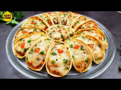 New Snack Idea, Spicy Mexican Mini Tacos Recipe For Iftar & Eid Dawat by Aqsa's Cuisine, Spicy Tacos