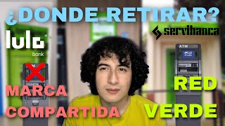 ¿Donde puedes retirar en LULO BANK sin que te cobren? | Costos, tarifas y tipos