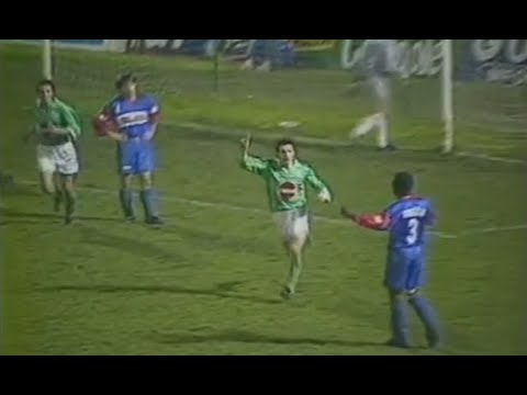 Caen 2-3 ASSE - 30e journée de D1 1988-1989
