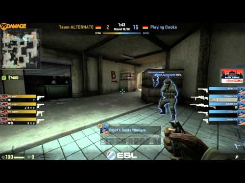 ALTERNATE vs. Playing Ducks | Gruppe A, EPS Summer 2014 | de_dust2