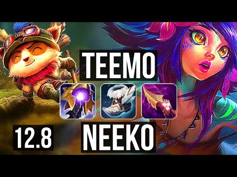 TEEMO vs NEEKO (TOP) | 7/1/6, 1.4M mastery, 400+ games | EUW Master | 12.8
