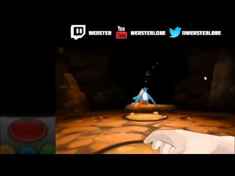 Pokemon X/Y Articuno Encounter + CAPTURE (Sea Spirit's Den)