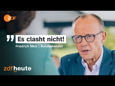 Merz in a ZDF summer interview about coalition peace, taxes and the war in Ukraine