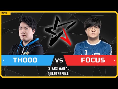 WC3 - [HU] TH000 vs FoCuS [ORC] - Quarterfinal - Stars War 10