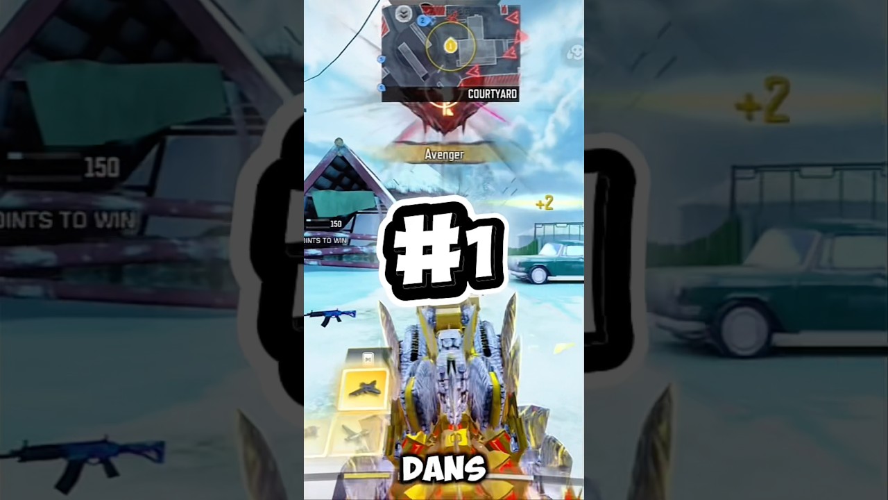 TOP 5 DES MEILLEURS ARMES SUR COD MOBILE ! #callofduty #codmobilefr #codmobile