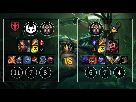 SB Natalie Nidalee vs Graves Jungle - KR Challenger Patch 10.10