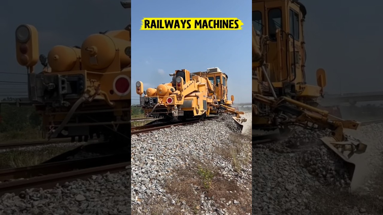 Railways Machines in working