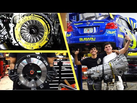HOW TO Replace the Clutch in a Subaru WRX STI! (2008-2021STI)