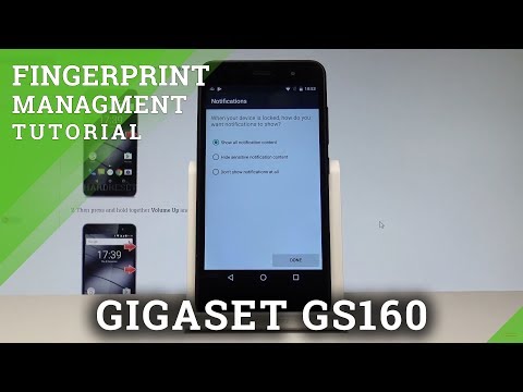 How to Add Fingerprint in GIGASET GS160 - Set Up Fingerpirnt |HardReset.Info
