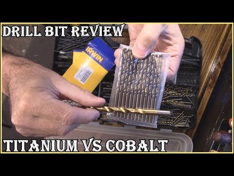 Titanium  vs  Cobalt   Drill Bit  Review