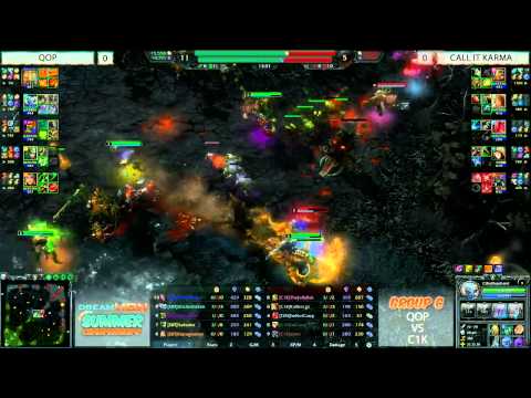 DreamHoN Summer Championships Group C - QOP vs C1K game 1