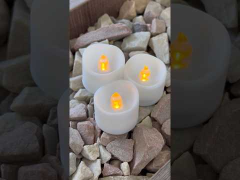 LED свічка Чайна оплавлена 36х35 мм