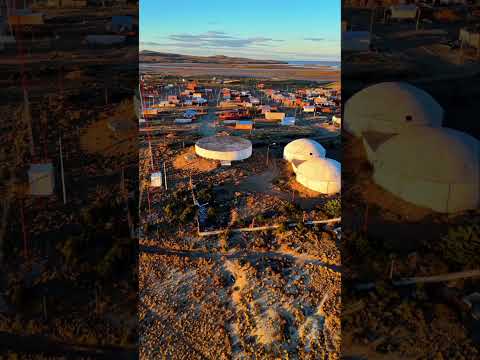 Puerto San Julián Patagonia Argentina 🇦🇷#videodronesanjulian #cielosureños #videodrone.com.ar