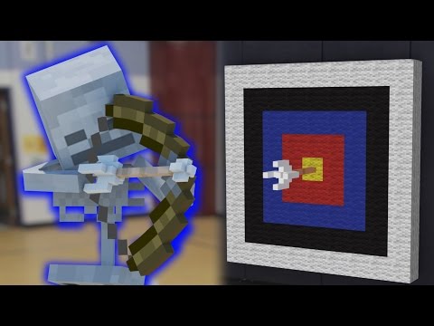 Monster School in Real Life: Archery - Minecraft Animation