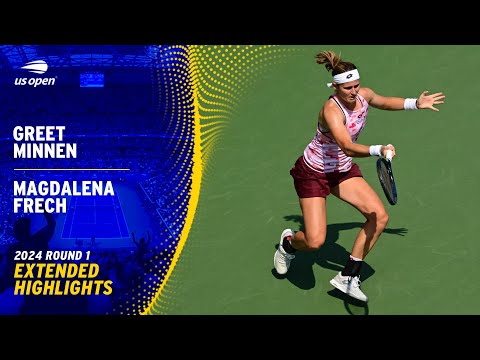 Greet Minnen vs. Magdalena Frech Extended Highlights | 2024 US Open Round 1