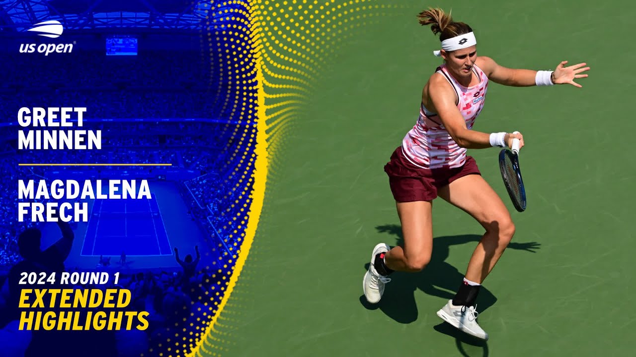 Greet Minnen vs. Magdalena Frech Extended Highlights | 2024 US Open Round 1