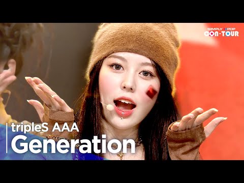 [Simply K-Pop CON-TOUR] tripleS AAA - ‘Generation’ _ Ep.544 | [4K]
