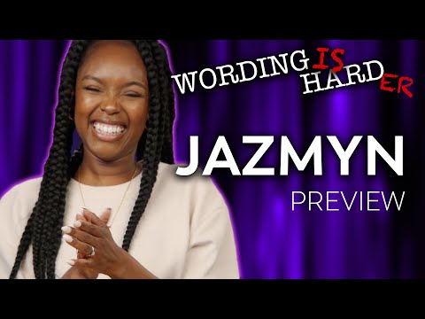 Jazmyn W Sneak Peek! - Wording Is Harder!