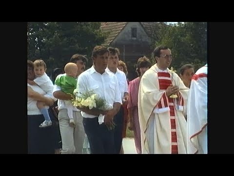 Mlada misa Ivana Matića 21.7.1991. Procesija