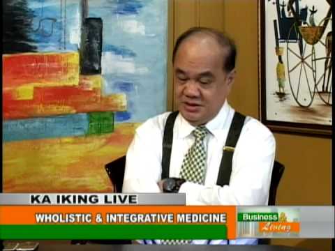 Dr. Rosario Austria at "Ka Iking Live" hosted by Ike Seneres