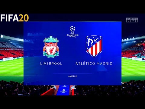 FIFA 20｜リバプール対アトレティコ・マドリード - 19/20 UEFAチャンピオンズリーグUCL - フルマッチ＆ゲームプレイ (FIFA 20 | Liverpool vs Atletico Madrid - 19/20 UEFA Champions League UCL - Full Match & Gameplay)