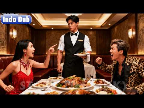 Cucu taipan menyamar pelayan, dihina pacar di depan umum! 3 kakak cantik muncul, pacar menyesal!