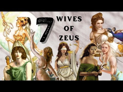7 WIVES OF ZEUS | GREEK MYTHOLOGY #greekmythology #englishliterature #literature