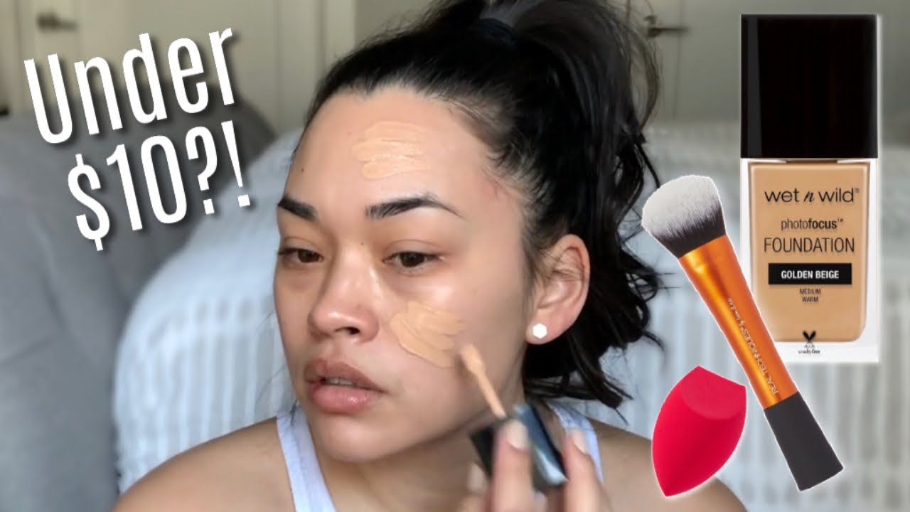 WET N WILD PHOTOFOCUS FOUNDATION | Wear test, First Impressions, Review