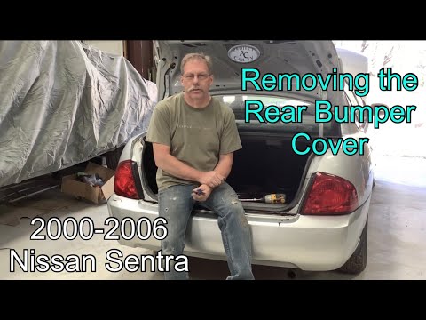 Nissan Sentra Rear Bumper Cover Removal | ALLISON CUSTOMS