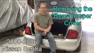 Nissan Sentra Rear Bumper Cover Removal | ALLISON CUSTOMS