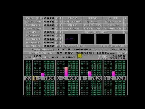 Amiga - The Killing Game Show In Game Music in Protracker