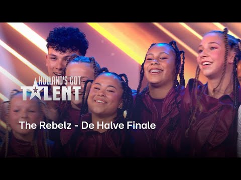 Soundos HUILT tranen van TROTS voor haar GOLDEN BUZZER-act ‘The Rebels’ in de halve finale | HGT