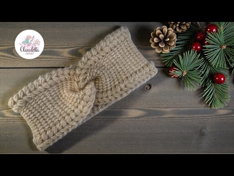 Das schönste gehäkelte Stirnband – super einfach & schnell gehäkelt!