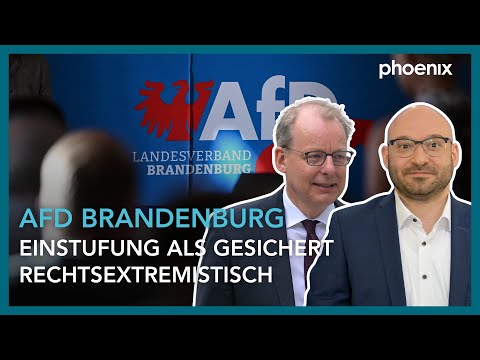 AfD Brandenburg: Einstufung als gesichert rechtsextremistisch | 14.08.2025
