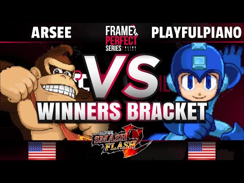 FPS6 Online - Arsee (Donkey Kong) vs. PlayfulPiano (Mega Man) - Super Smash Flash 2 Winners Bracket