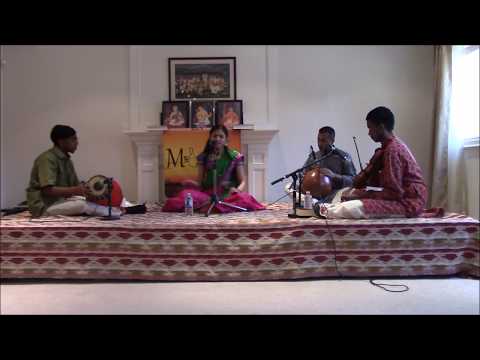 Maduradhvani Toronto 2017 series - Concert # 8 by Kum. Shradha Ganesh May 06, 2017