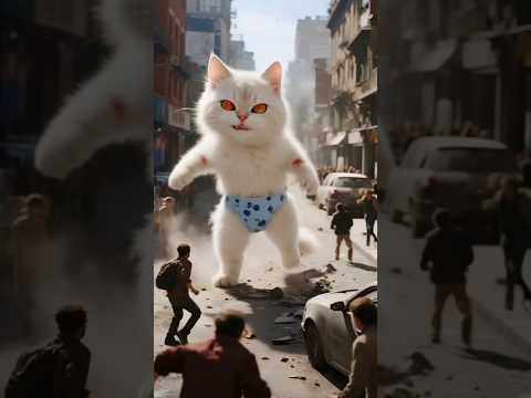 The Transformation of Kiko 🐈😸#catanimation #cat #shorts #catstory #viral #hemazen #animation #aicats