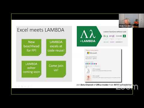Excel meets Lambda