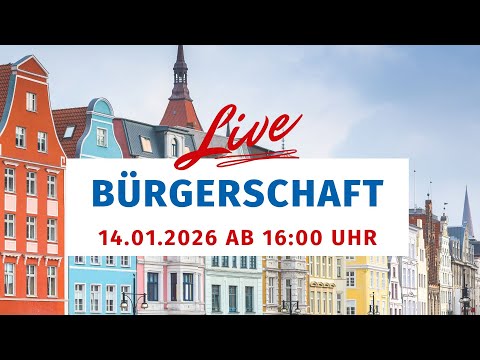 Bürgerschaftssitzung 14. Januar 2026