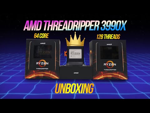 UNBOX AMD Ryzen Threadripper 3990X - Ông vua mới trong làng Workstation? NGUYỄN CÔNG PC