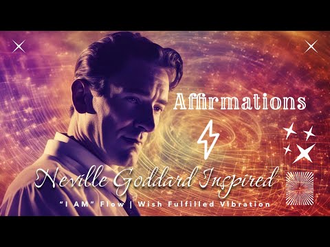Neville Goddard Inspired “I AM” Flow | Wish Fulfilled Vibration Manifestation Affirmations