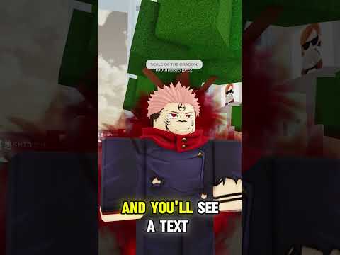 How to do THE WORLD CUTTING SLASH (JUJUTSU SHENANIGANS) #roblox #jujutsushenanigans #shorts