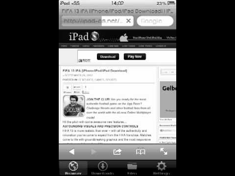 HOW TO DOWNLOAD FIFA 13 FULL VERSION FOR IPOD TOUCH, IPHONE, AND IPAD FOR FREE !!!