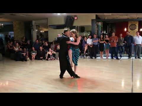 Carolina Bonaventura y Fabian Ballejos  1 ,Flores de Tango Festival ,Athens .