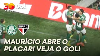 GOL DO PALMEIRAS! MAURÍCIO MARCA O PRIMEIRO GOL DO CLÁSSICO CONTRA O SÃO PAULO; VEJA O GOL