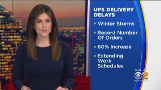 UPS Warns Customers Of Holiday Delays