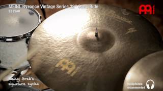 Video thumbnail for MEINL Byzance Vintage Series 22" Sand Ride by MEINL Cymbals
