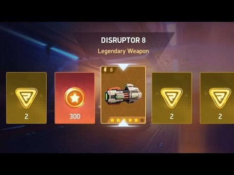 Finally I got disruptor 8 legendary weapon in my main account #mecharena #gaming #video 